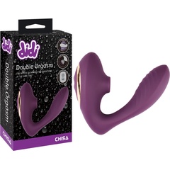  Фиолетовый вибростимулятор Double Orgasm 