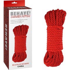  Красная веревка для шибари Reatrain Me Rope 10 м 