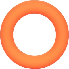  Оранжевое эрекционное кольцо Link Up Ultra-Soft Verge 