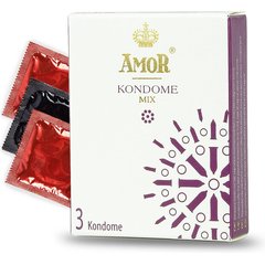  Микс-набор презервативов AMOR Mix 3 шт 