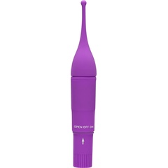  Фиолетовый клиторальный вибромассажер Clitoral Tickler 16,2 см 