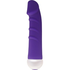  Фиолетовый вибратор FASHION SUCCUBI 14,5 см 
