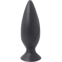  Черная анальная пробка Mojo Spades Medium Butt Plug 10,7 см 