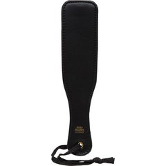  Черная шлепалка Bound to You Faux Leather Small Spanking Paddle 25,4 см 