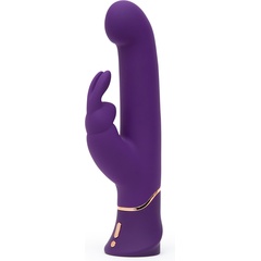  Фиолетовый вибратор Greedy Girl Power Motion Thrusting Rabbit Vibrator 21,6 см 