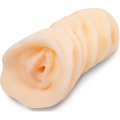  Рельефный мастурбатор-вагина 