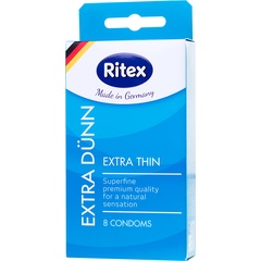  Ультратонкие презервативы RITEX EXTRA DUNN 8 шт 
