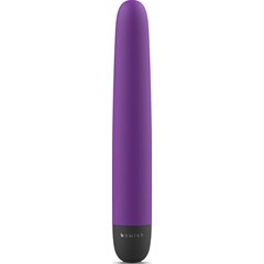  Фиолетовый классический вибратор Bgood Classic 18 см 
