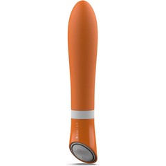  Оранжевый вибратор Bgood Deluxe 18 см 