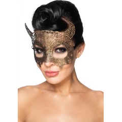  Золотистая карнавальная маска Альнаир 