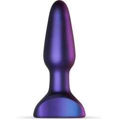  Фиолетовая анальная вибропробка Space Force 13,9 см 