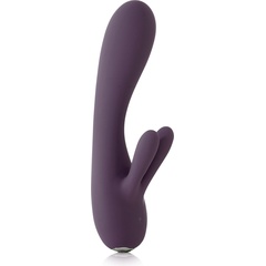  Фиолетовый вибратор-кролик Fifi 19 см 
