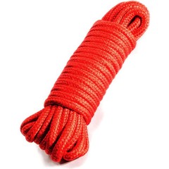  Красная верёвка для бондажа и декоративной вязки 10 м 