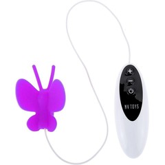  Фиолетовый клиторальный стимулятор Butterfly 