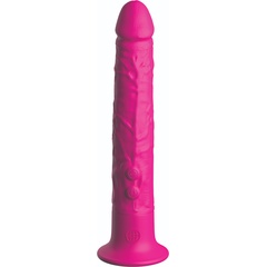  Ярко-розовый вибромассажер-реалистик с присоской Classix Wall Banger 2.0 19,1 см 