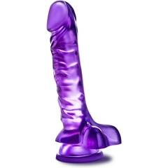  Фиолетовый фаллоимитатор Basic 8 22,86 см 