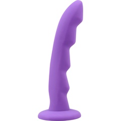  Фиолетовая насадка для страпона Crush On Cavelier 17 см 