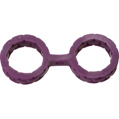  Фиолетовые силиконовые наручники Style Bondage Silicone Cuffs Small 