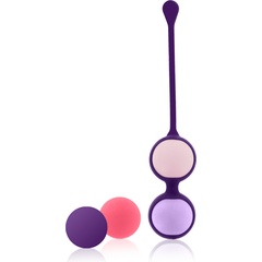  Фиолетовая оболочка с 4 сменными шариками Pussy Playballs 