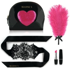  Черно-розовый эротический набор Kit d Amour 
