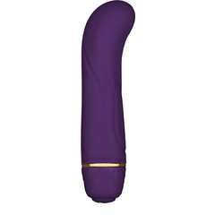  Фиолетовый G-стимулятор с вибрацией Mini G Floral 10 см 
