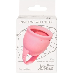  Розовая менструальная чаша Magnolia 15 мл 