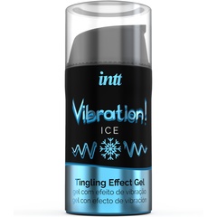  Жидкий интимный гель с эффектом вибрации Vibration! Ice 15 мл 