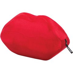  Красная микрофибровая подушка для любви Kiss Wedge 