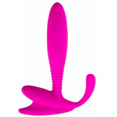  Розовый стимулятор простаты Beginner P-Spot Massager 12 см 