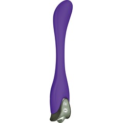 Фиолетовый вибромассажёр G-VOLUTION для стимуляции G-точки 22 см 