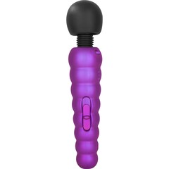  Фиолетовый вибратор Power Massager 20 см 
