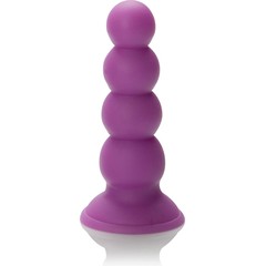  Фиолетовая анальная елочка Futurotic Plush Advanced 13 см 