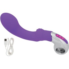  Фиолетовый вибратор Embrace G-wand 21 см 