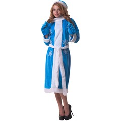  Голубой костюм Снегурочки 