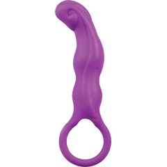 Фиолетовый водонепроницаемый вибратор Impulso для массажа точки G 17,5 см 