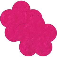  Розовые пестисы в форме цветочков 