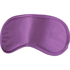  Фиолетовая плотная маска для сна и любовных игр 