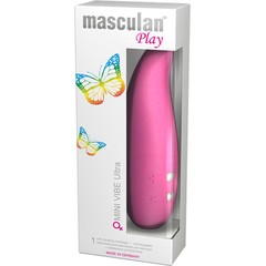  Розовый вибратор Masculan Play MINI VIBE Ultra 16 см 