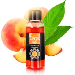  Массажное масло Eros exotic с ароматом персика 50 мл 