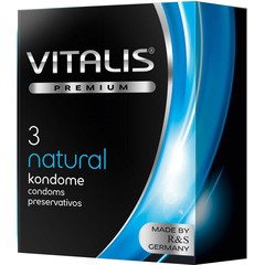  Классические презервативы VITALIS PREMIUM natural 3 шт 