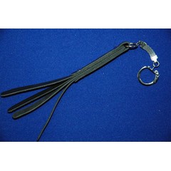  Чёрный брелок для ключей в форме шлёпалки 