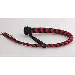  Чёрно-красный снейк без рукоятки 75 см 