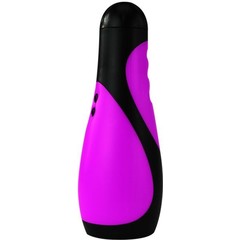  Фиолетовый мастурбатор с вибрацией 