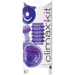  Набор фиолетовых насадок Climax Kit Neon Purple 