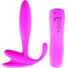  Розовый стимулятор простаты Anal Pleasure 7 Mode Prostate 12 см 