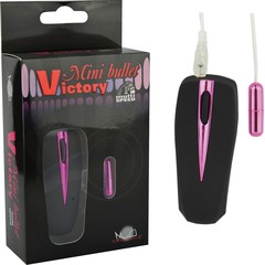  Розовая вибропуля Victory Mini Bullet 