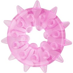  Розовое кольцо на пенис Heavy Cock Ring- Ice Flower 