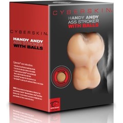  Реалистичный мастурбатор-попка с мошонкой Handy Andy Ass Strocker With Balls 