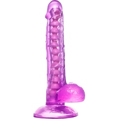  Фиолетовый реалистичный фаллоимитатор Celiam 20,5 см 