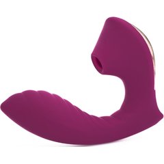  Фиолетовый вибромассажёр с вакуумной стимуляцией Vaginal Suction Lover 